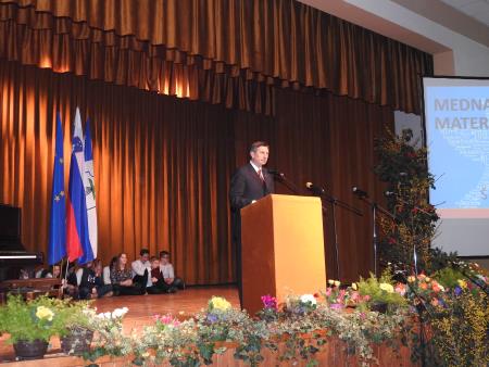 Prireditev namenjena mednarodnemu dnevu maternega jezika in drugi obisk predsednika RS v Občini Razkrižje 8